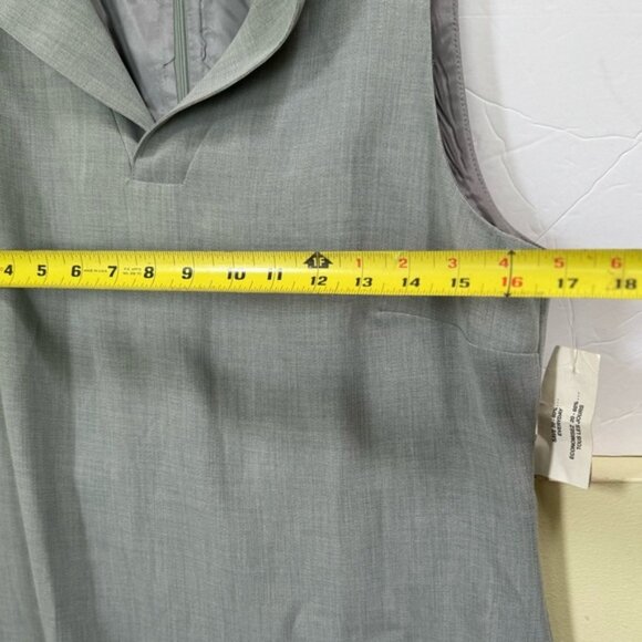 Fleur Bleue NEW Vintage Y2K Canada Hoodie Sheath Dress Sleeveless Hood Slits 12 - Picture 14 of 16